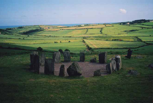 The Drumbeg stone circle, located east of Glandore in County Cook, is one of Ireland's most visited megalithic sites.