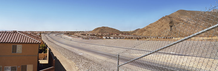 &lt;i&gt;Overlooking Interstate 215 from West Alexander Road&lt;/i&gt;, Northwest Las Vegas, 2006.
