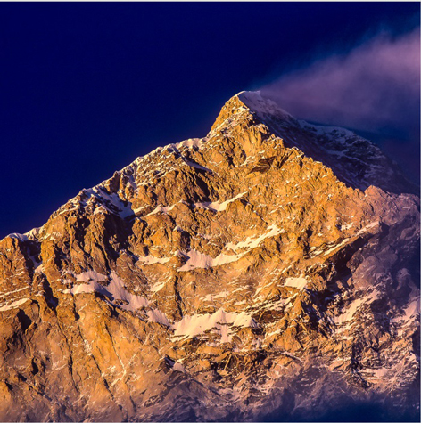Makalu, the world’s fifth-highest peak (27,825 feet), Nepal, 1986.