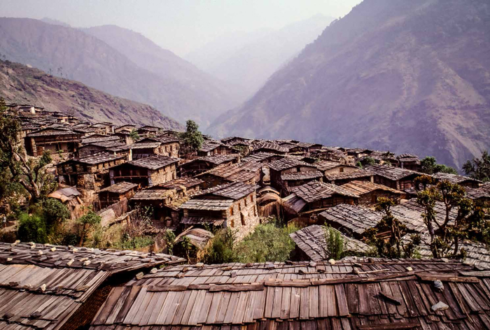 Laprak village, Nepal, 1991.