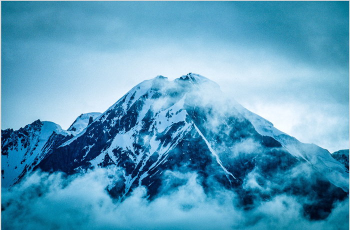 Nanga Parbat, the world’s ninth-highest mountain (26,660 feet), Pakistan, 1985.
