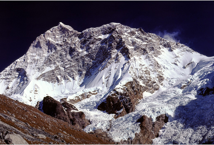 Annapurna, the world’s tenth-highest mountain (26,545 feet), Nepal, 1982.
