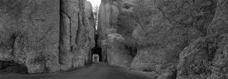 SD 87, Needles Eye Tunnel, Black Hills National Forest, near Mount Rushmore National Memorial, South Dakota, 2004.